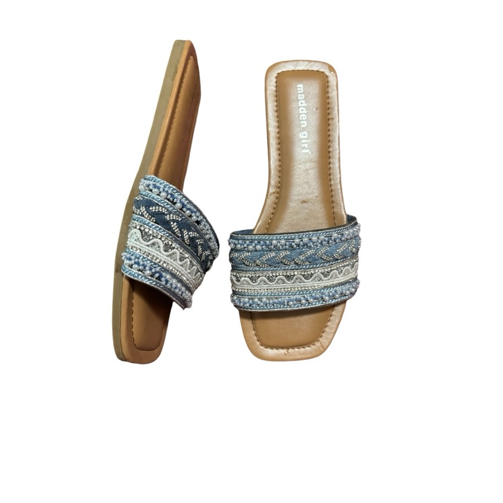 Madden Girl Thread Sandal size 7 worn once - Picture 3 of 4
